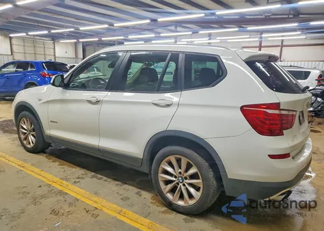 2015 BMW X3 Sdrive28I из США, поврежденный, VIN 5UXWZ7C54F0M82785